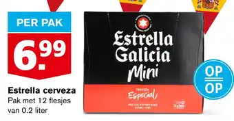 Hoogvliet Estrella cerveza aanbieding