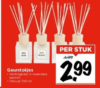 Vomar Voordeelmarkt Geurstokjes • 100ml aanbieding