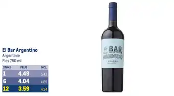 Makro El bar argentino aanbieding