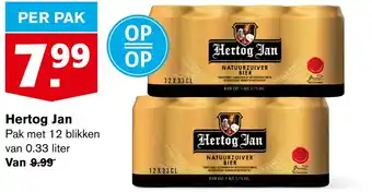Hoogvliet Hertog jan aanbieding