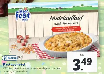 Lidl Pastaschotel aanbieding