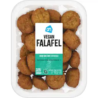 Albert Heijn Ah vegan falafel 325 gram aanbieding