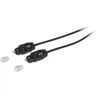 Conrad Kash toslink digitale audio aansluitkabel [1x toslink-stekker (odt) - 1x toslink-stekker (odt)] 2.00 m zwart aanbieding