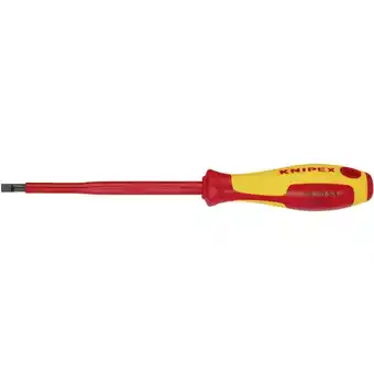 Conrad Knipex vde vde platte schroevendraaier kopbreedte: 5.5 mm koplengte: 125 mm din en 60900 aanbieding