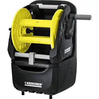Conrad Kärcher hr 7.300 2.645-163.0 lege slanghaspel zwart, geel 1 stuk(s) aanbieding