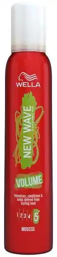 De Online Drogist Wella new wave volume mousse 200ml aanbieding