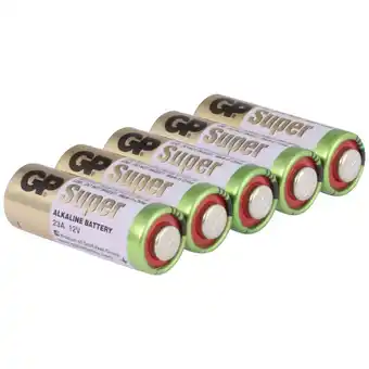 Conrad Gp batteries gp23af speciale batterij 23a alkaline 12 v 38 mah 5 stuk(s) aanbieding