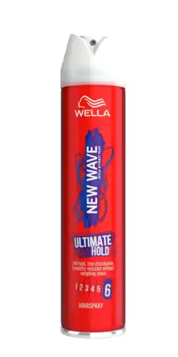 De Online Drogist Wella new wave - ultimate hold hairspray 400ml aanbieding