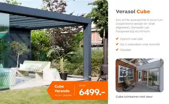 Verasol Cube Veranda aanbieding