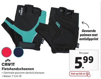 Lidl CRIVIT Fietshandschoenen aanbieding