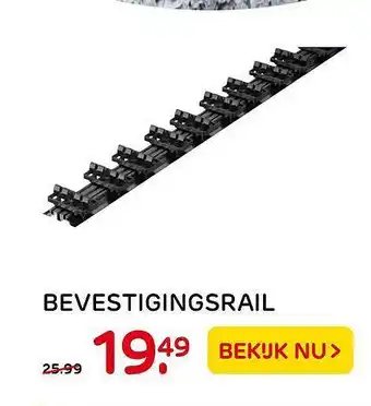 Praxis Bevestigingsrail aanbieding