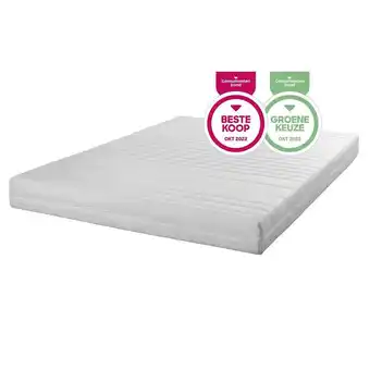 Leen Bakker Easy 1600 elastifoam koudschuim matras - 140x200x16 cm - leen bakker aanbieding