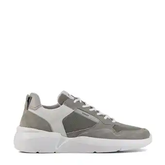 Wehkamp Nubikk rogue road wave leren sneakers grijs aanbieding