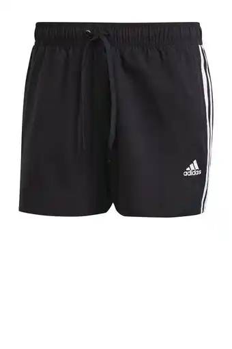 Wehkamp Adidas performance zwemshort zwart/wit aanbieding