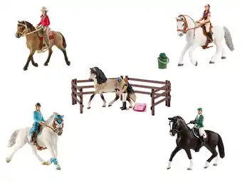 Lidl Schleich paard en ruiter aanbieding