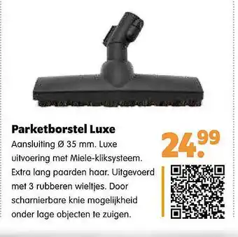 Plentyparts Parketborstel Luxe aanbieding