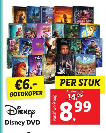 Lidl Disney DVD aanbieding