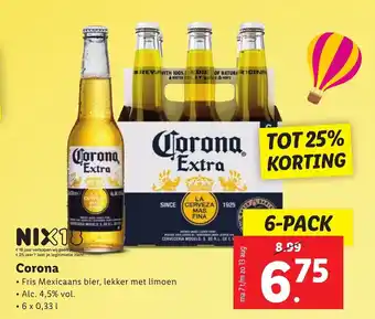 Lidl Corona 6x 0.33 cl aanbieding