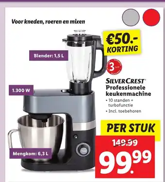 Lidl SILVERCRESTⓇ Professionele keukenmachine aanbieding