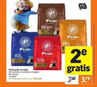 Albert Heijn Perla pads 36 stuks aanbieding