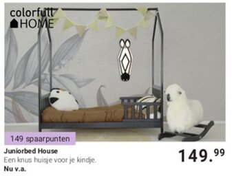 Van Asten BabySuperstore Juniorbed House Een knus huisje voor je kindje. aanbieding