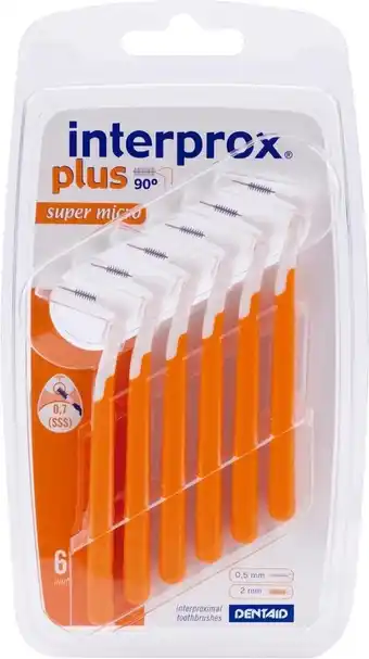 Bol.com Interprox plus super micro flosdraad - 2 mm - 6 stuks aanbieding