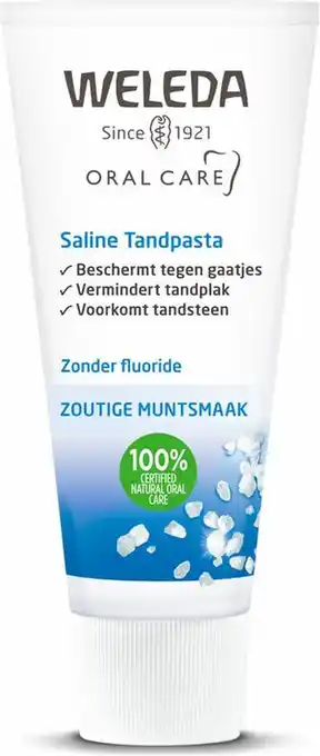 Bol.com Weleda saline tandpasta aanbieding