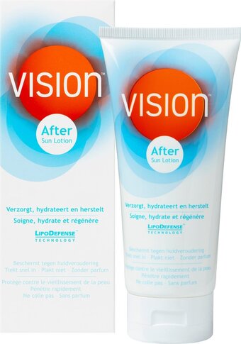 Bol.com Vision aftersun lotion - aftersun voor lichaam en gezicht - 180 ml aanbieding