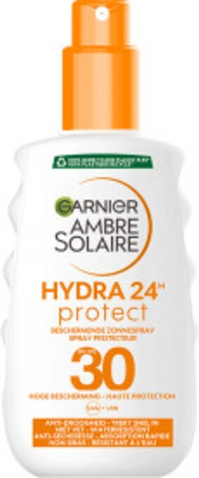 Bol.com Garnier ambre solaire zonnebrand spray spf 30 - 200 ml aanbieding