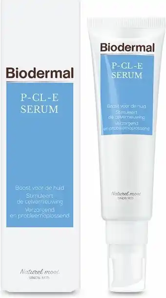 Bol.com Biodermal p-cl-e serum - extra ondersteuning voor een gevoelige en geïrriteerde huid - tube 30ml aanbieding