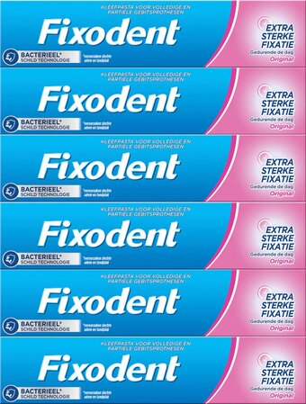 Bol.com Fixodent original - kleefpasta  - voordeelverpakking 6 x 47 g aanbieding