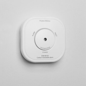 Bol.com Smartwares sh8-90105 koolmonoxidemelder - inclusief 3 jaar batterij - 10 jaar levensduur - koppelbaar met homewizard aanbieding