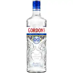 Albert Heijn Gordon's gin alcohol free aanbieding