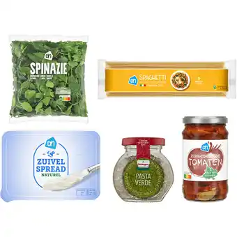 Albert Heijn Verstegen pasta verde maaltijdpakket 4p aanbieding