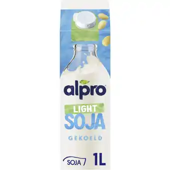 Albert Heijn Alpro sojadrink light gekoeld aanbieding