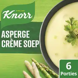 Albert Heijn Knorr soep asperge crème aanbieding