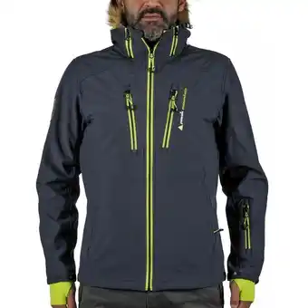 Decathlon Softshell jas met imitatiebont peak mountain casada aanbieding