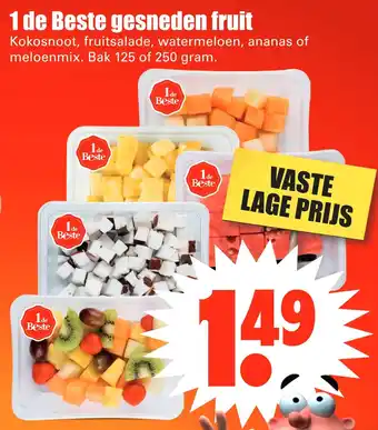 Dirk 1 de Beste gesneden fruit aanbieding