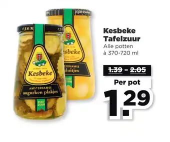 PLUS Kesbeke Tafelzuur aanbieding