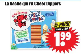 Dirk La Vache qui rit Cheez Dippers 5-PACK aanbieding