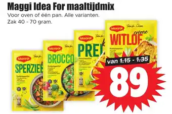 Dirk Maggi Idea For maaltijdmix aanbieding