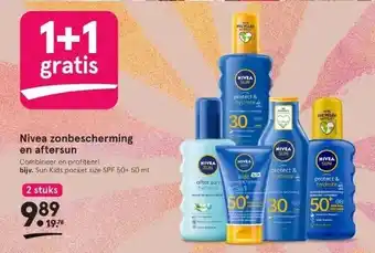 Etos Nivea zonbescherming en aftersun aanbieding