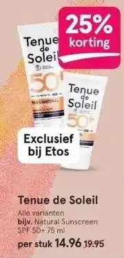 Etos Tenue de soleil aanbieding