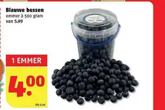 Poiesz Blauwe bessen 500 gram aanbieding