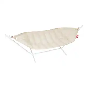fonQ Fatboyâ® headdemock superb hangmat - sahara/light grey aanbieding