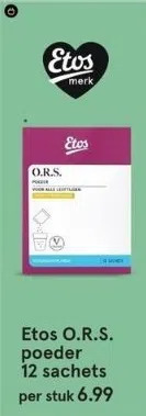 Etos Etos o.r.s. poeder aanbieding