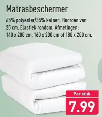 ALDI Matrasbeschermer aanbieding