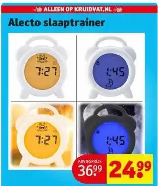 Kruidvat Alecto slaaptrainer aanbieding