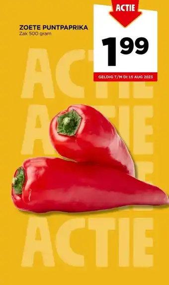 Jumbo Zoete puntpaprika aanbieding