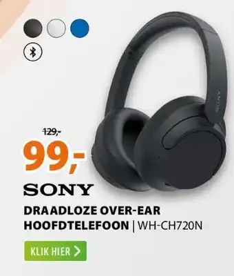 Expert Draadloze over-ear hoofdtelefoon | wh-ch720n aanbieding